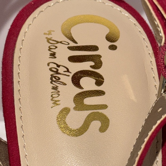 Sam Edelman Circus Annette Platform Heel Slingback Sandal Women’s 9 Pink - Picture 4 of 12